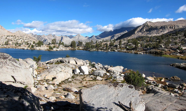 Another view of the frog lakes