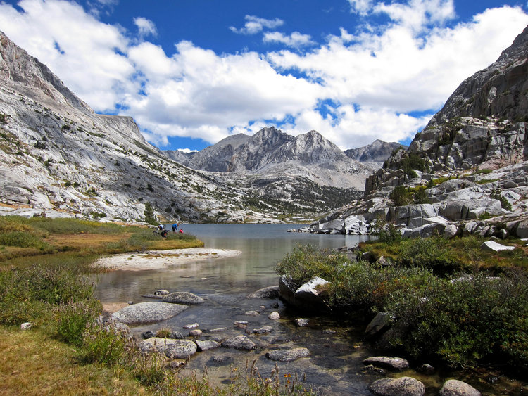 Outlet of Palisades Lake