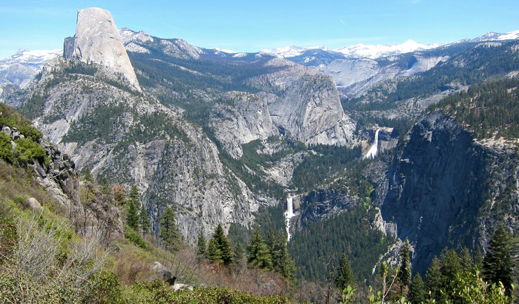 Starting from Glacier Point