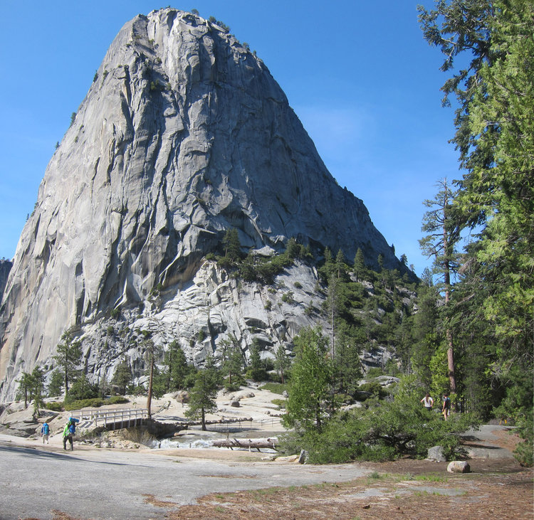 Bridge at top of Nevada Falls