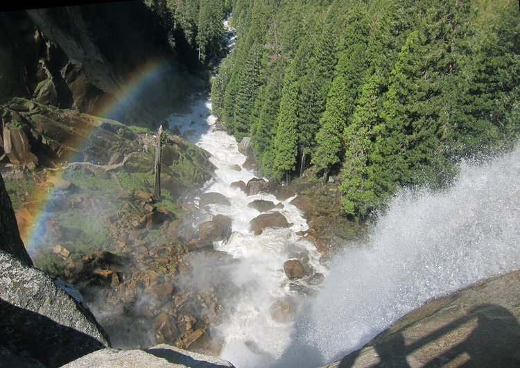 Top of Vernal Falls