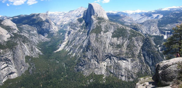 Vuew from Glacier Point