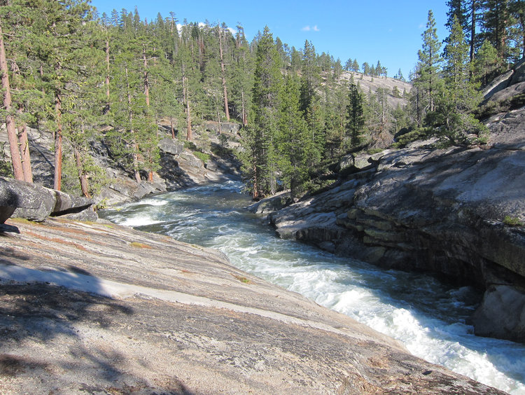 Yosemite Creek near camp
