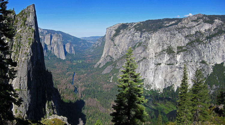 view higher up from Four Mile Trail