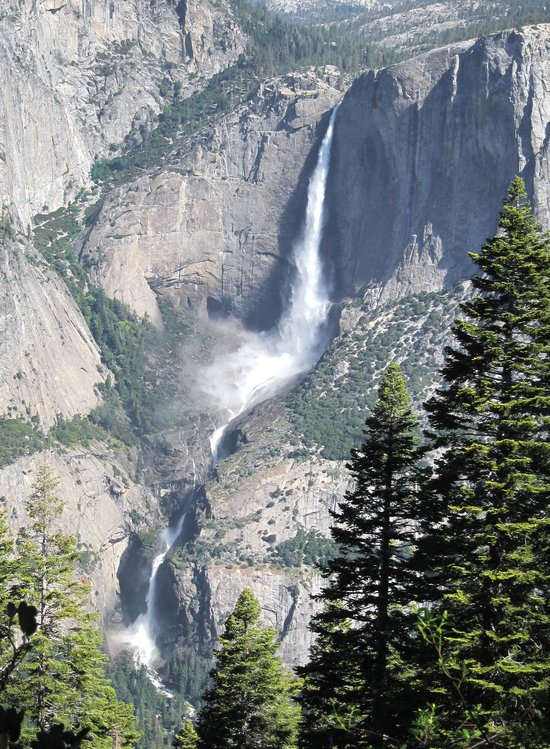 Yosemite Falls from Four Mile Trail