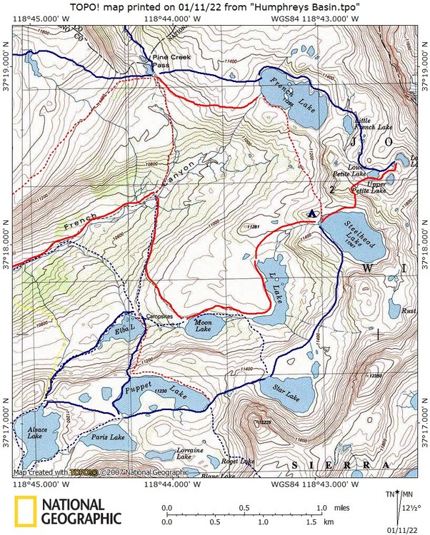Puppet Lake area- routes