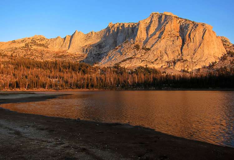 Sunset at dried up Matthess Lake Oct 2012