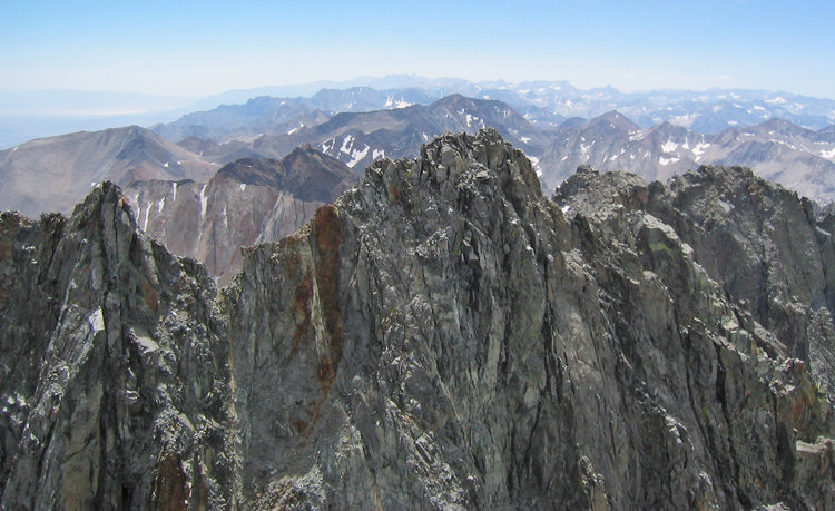 View from Split Mountain summit