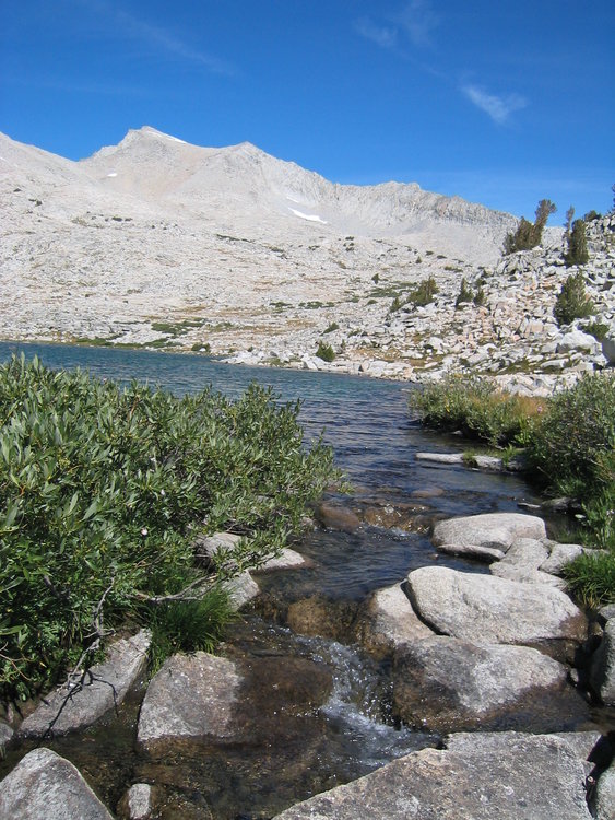 Lake in the first (northern) basin