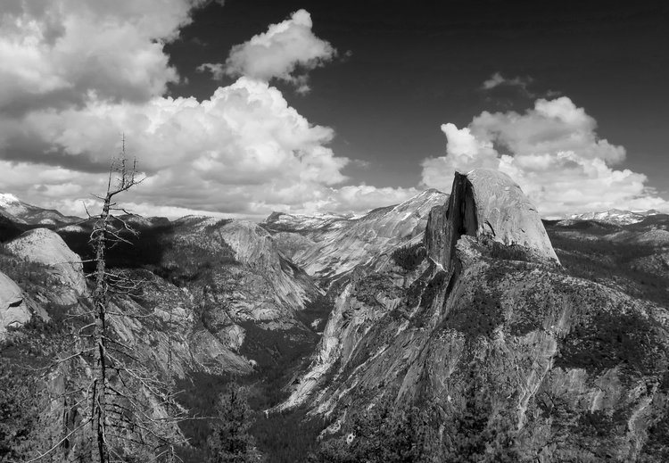 Half Dome from Glacier Point