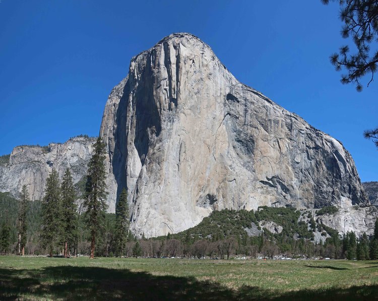 El Capitan from El Capitan Meadow