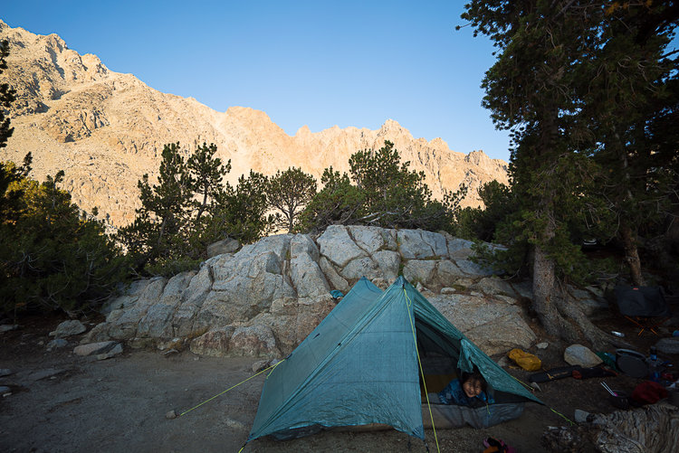 Tent time