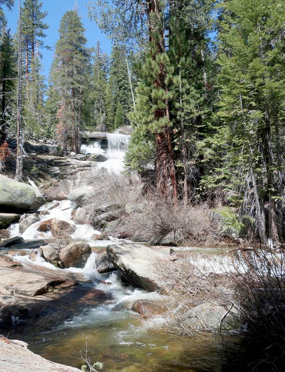 Falls on the west branch of Snow Creek
