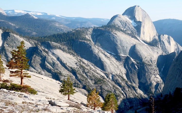 Half Dome at sunset