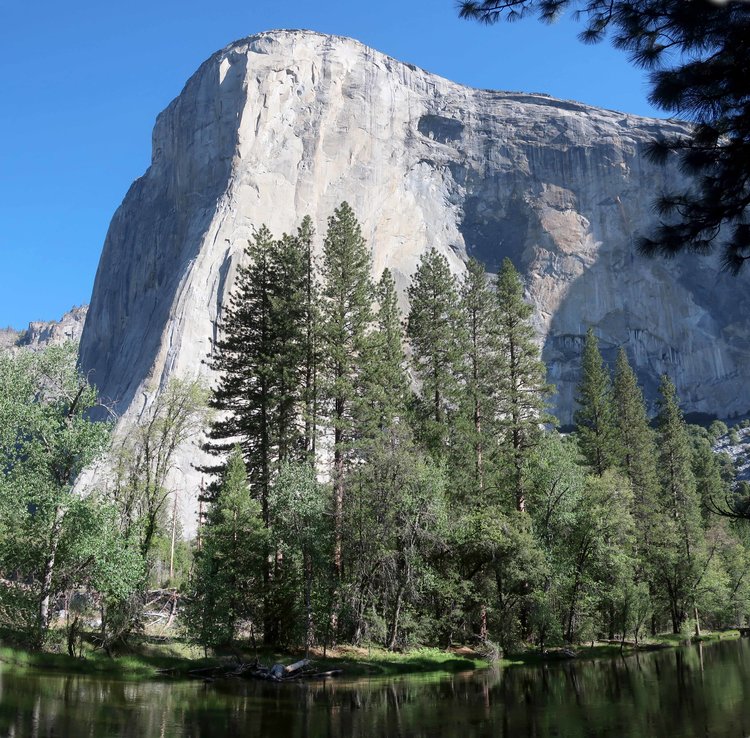 El Capitan from across the El Capitan Bridge