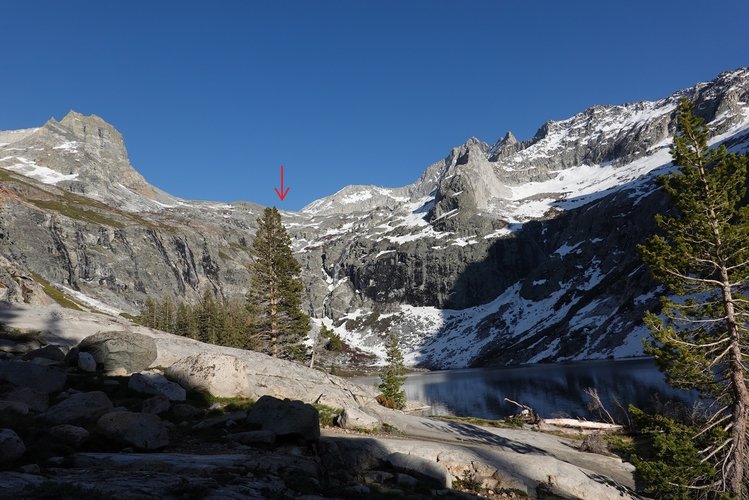 Hamilton Lake and Kaweah Gap
