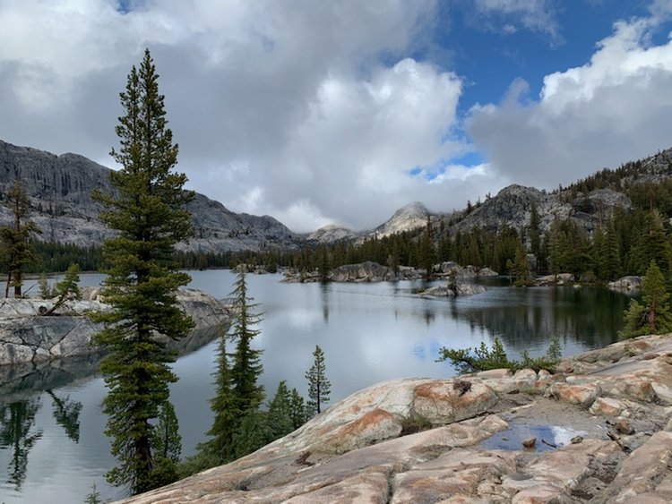 Storm clears Buck Lake