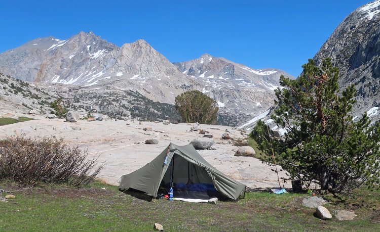 Moved to more private camp on Day 4