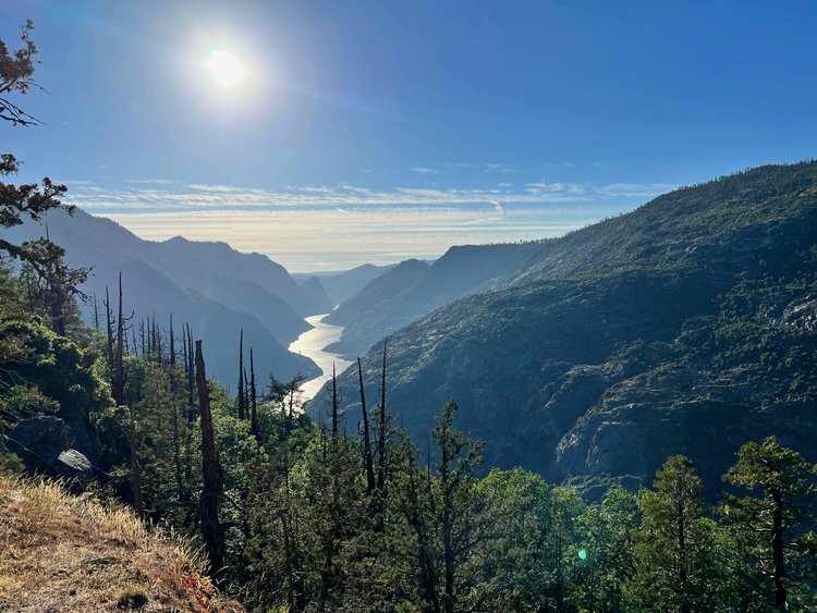 Hetch Hetchy in the distance