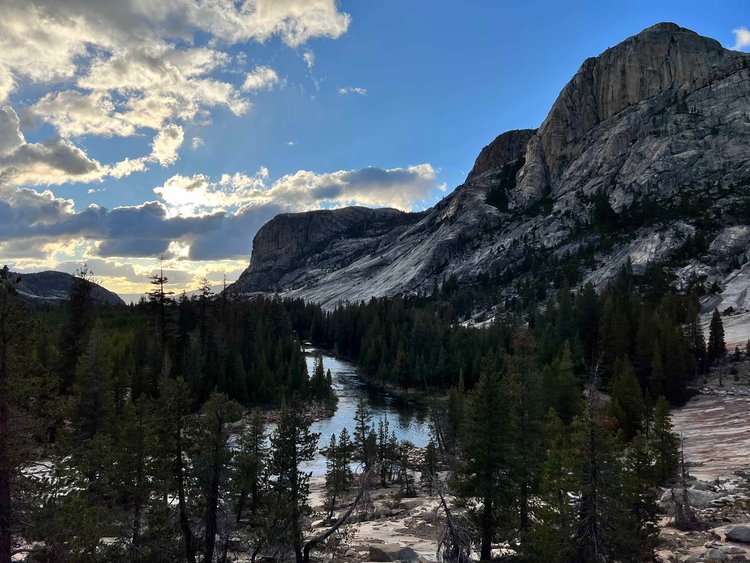 One last view before entering High Sierra Camp