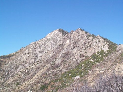 The route to Cone Peak