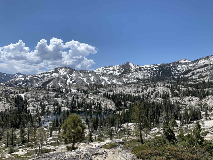 Horseshoe Lake headed toward Zitella