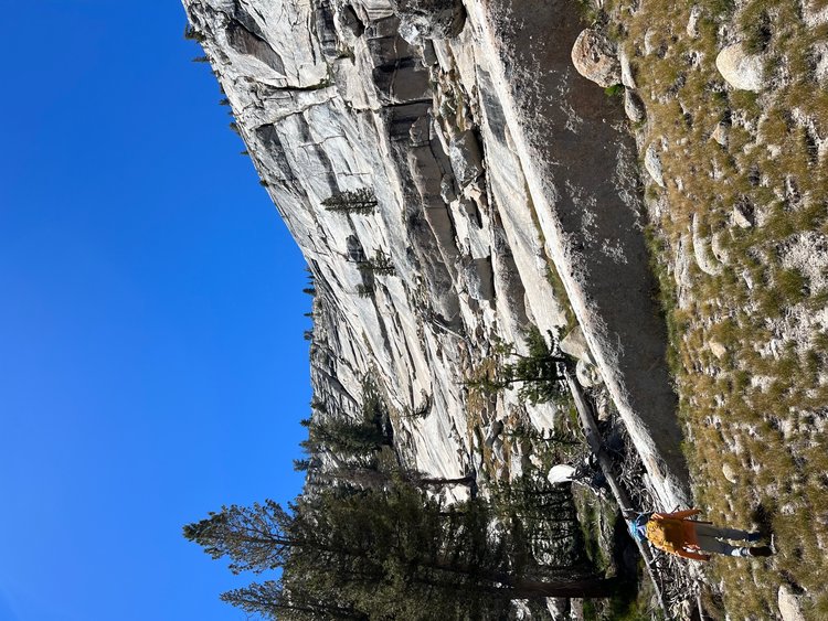 Bottom of the saddle