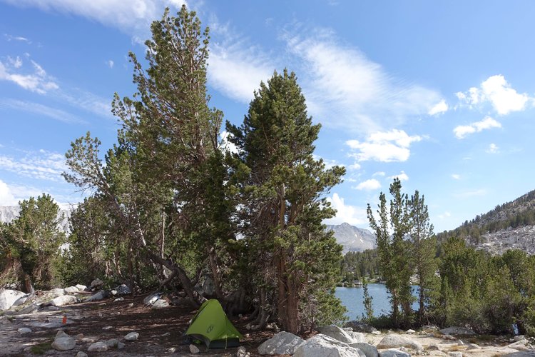 My camp above the &quot;1st Lake&quot;