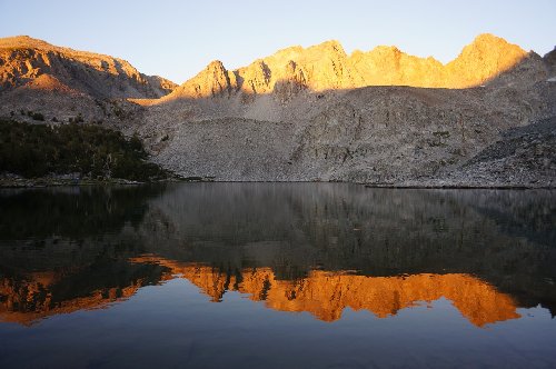 Sunset at Pika Lake