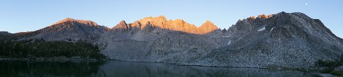 Sunset Panorama at Pika Lake