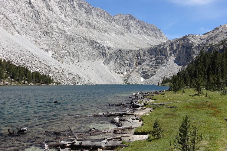 Fourth Recess Lake from west shore