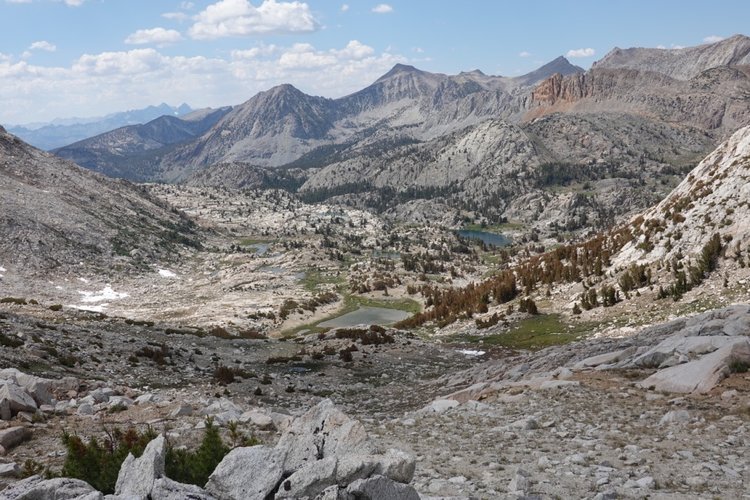 Another view of upper Fish Creek drainage