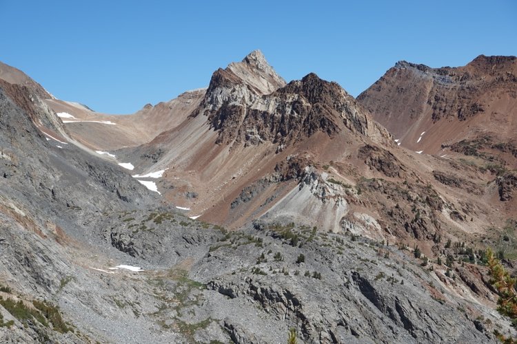 Hopkins Pass looking North
