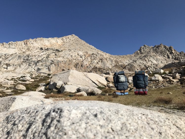 Sawtooth Peak from Amphitheater Lake