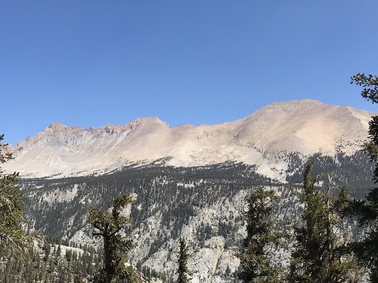 Kaweah peaks ridge