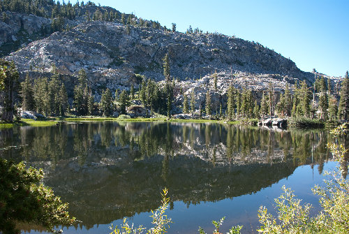 Maude lake in the morning