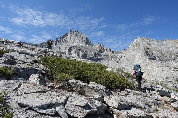 On the way to Gardiner Lake