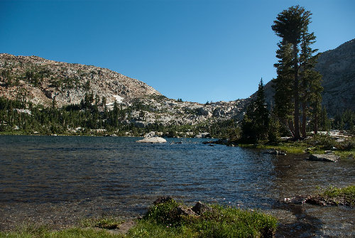 Doris Lake in late afternoon