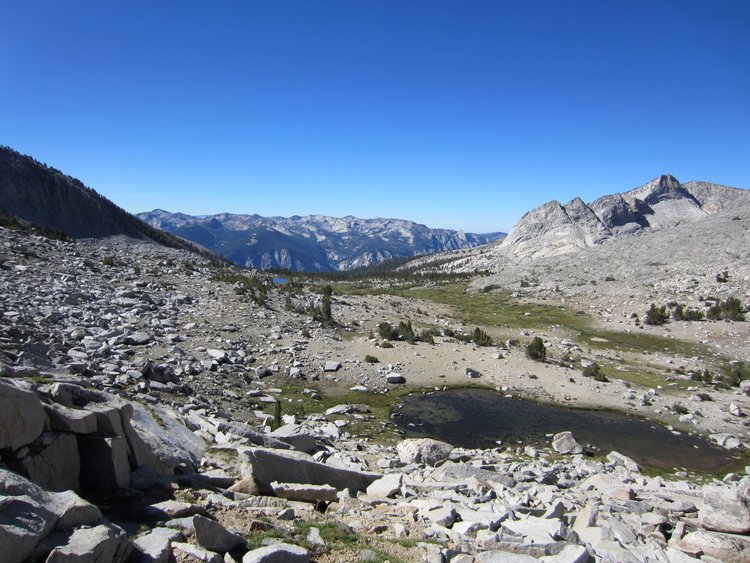 The lovely valley of Alpine Creek - and points south