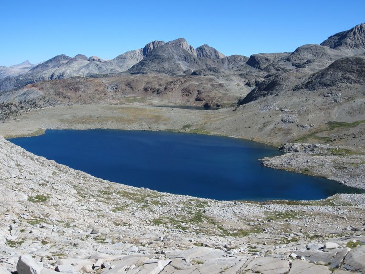 Martha Lake from halfway down