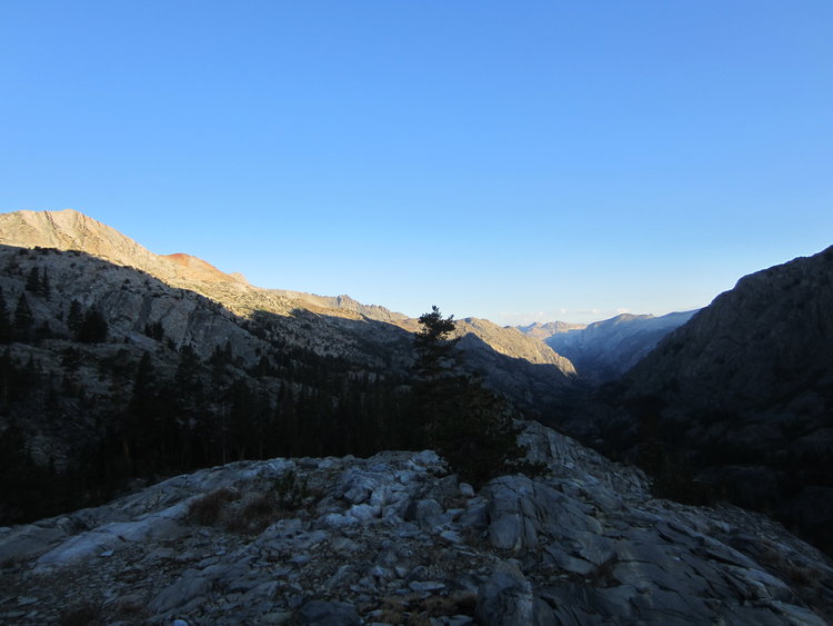 Still early on the Hell for Sure Pass trail
