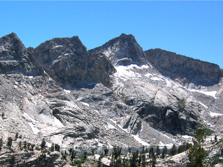 Photo of lake when I went down the wrong pass 2006