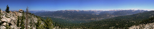 View from White Bark Vista, July 31, 2012