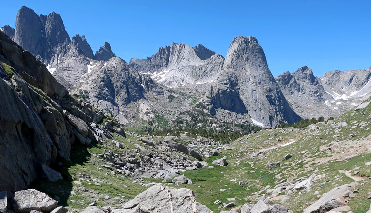 Use-trail to &quot;Climbers Camp&quot;