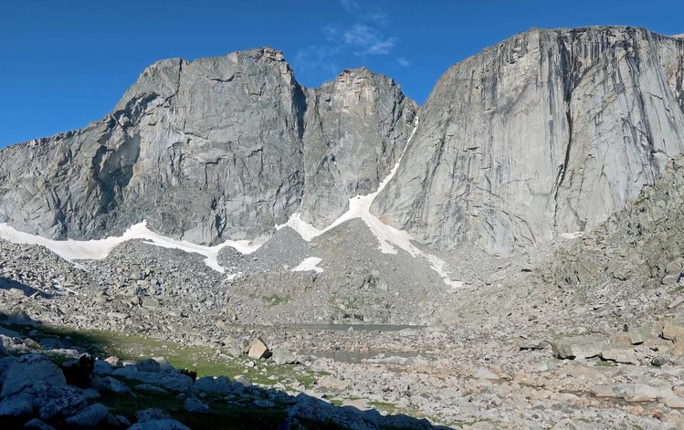 Fracture Lakes, just above Spearpoint Lake