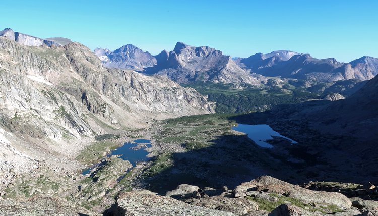 Chain Lakes and Rabbit Ears Lake