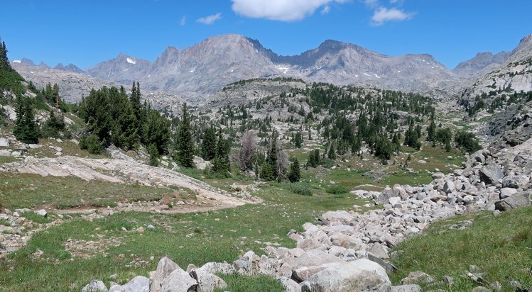 Fremont Crossing (Highline/CDT) - Indian Pass trail junction