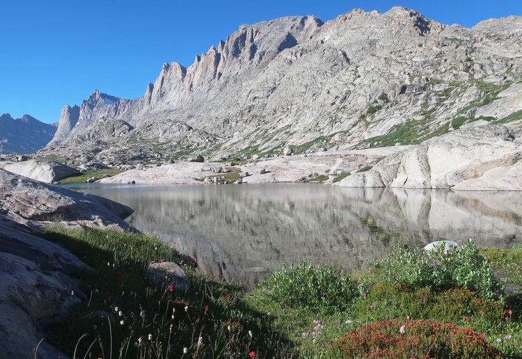 Lake arm east of my camp