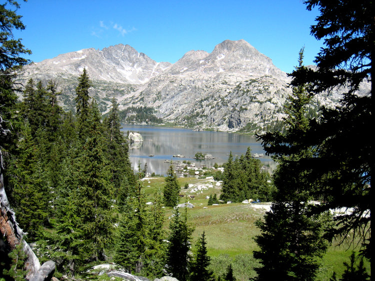 Upper Cook Lake (previous day)