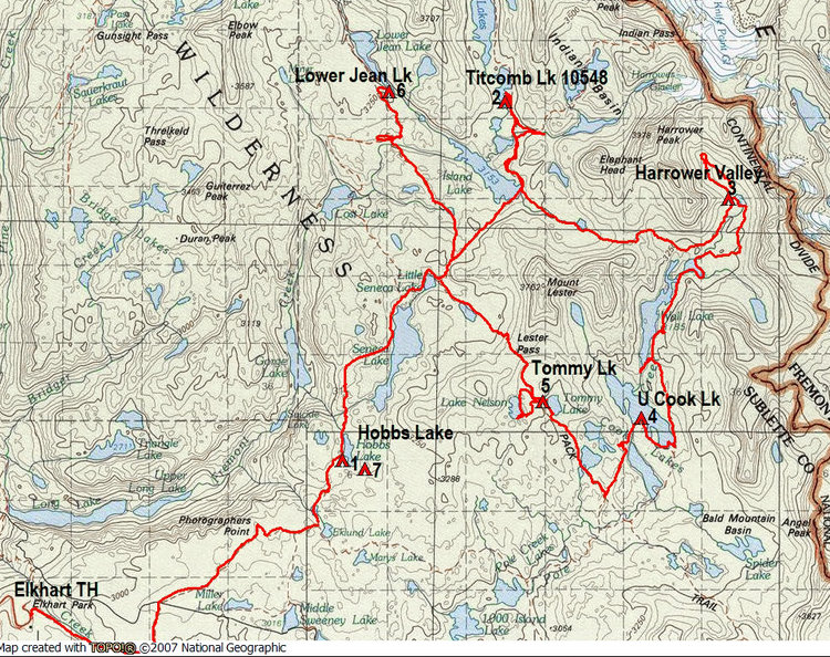 Map of Route